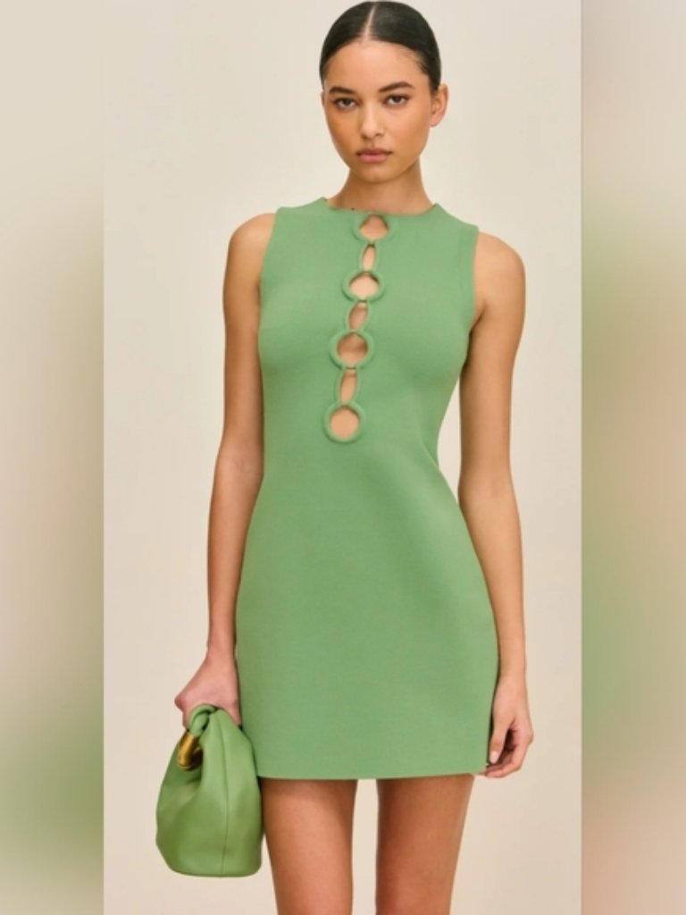 Cult Gaia Hartley Knit Dress Xs